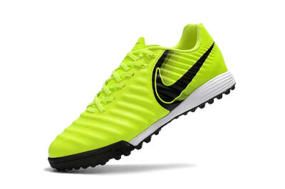 Men's Nike Tiempox Ligera IV TF Artificial Turf Low-Tops Football Shoes - Yellow/Black/White