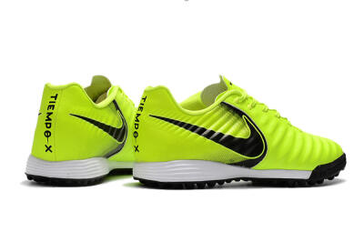 Men's Nike Tiempox Ligera IV TF Artificial Turf Low-Tops Football Shoes - Yellow/Black/White