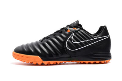 Men's Nike Tiempox Ligera IV TF Artificial Turf Low-Tops Football Shoes - Black/White/Red