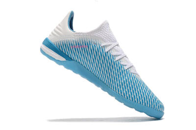Men's Adidas X 19.1 IC Indoor & Futsal Low-Tops Football Shoes - Blue/Black/White