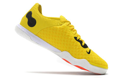 Men's Nike React Gato IC Indoor & Futsal Low-Tops Football Shoes - Yellow/Black/White