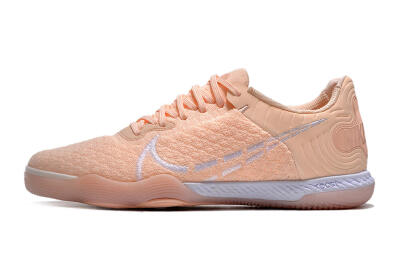 Men's Nike React Gato IC Indoor & Futsal Low-Tops Football Shoes - Pink/White