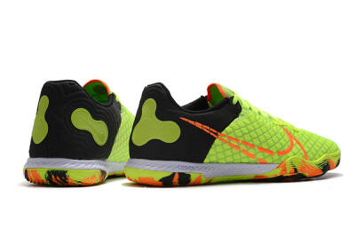 Men's Nike React Gato IC Indoor & Futsal Low-Tops Football Shoes - Yellow/Red/Black