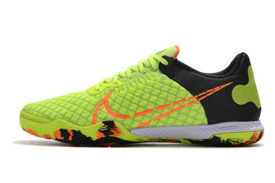 Men's Nike React Gato IC Indoor & Futsal Low-Tops Football Shoes - Yellow/Red/Black