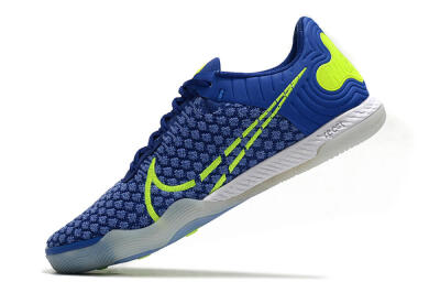 Men's Nike React Gato IC Indoor & Futsal Low-Tops Football Shoes - Blue/Yellow/White