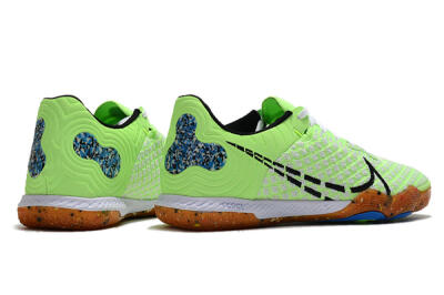 Men's Nike React Gato IC Indoor & Futsal Low-Tops Football Shoes - Green/White/Black