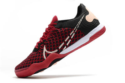 Men's Nike React Gato IC Indoor & Futsal Low-Tops Football Shoes - Red/White/Black