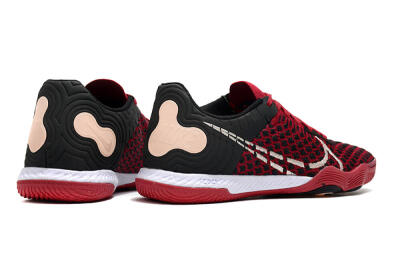 Men's Nike React Gato IC Indoor & Futsal Low-Tops Football Shoes - Red/White/Black