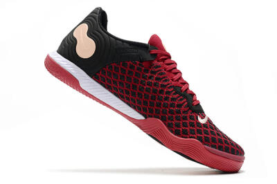 Men's Nike React Gato IC Indoor & Futsal Low-Tops Football Shoes - Red/White/Black