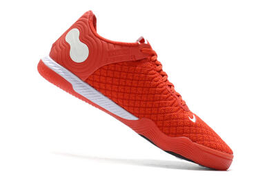 Men's Nike React Gato IC Indoor & Futsal Low-Tops Football Shoes - Red/Whtie/Black
