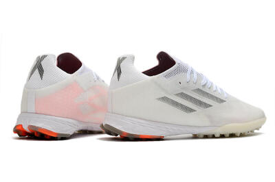 Men's Adidas X Speedflow.1 TF Artificial Turf Low-Tops Football Shoes - White/Black/Red