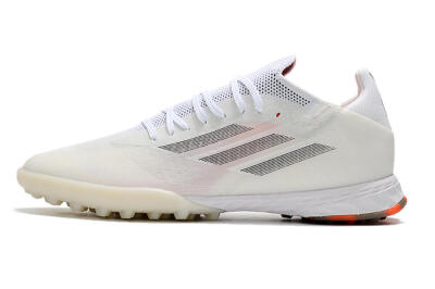 Men's Adidas X Speedflow.1 TF Artificial Turf Low-Tops Football Shoes - White/Black/Red