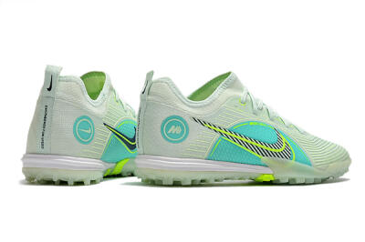 Men's Nike Mercurial Vapor 14 Pro TF Artificial Turf Low-Tops Football Shoes - Yellow/Black/Jade
