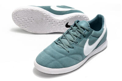Men's Nike Premier 2 Sala IC Indoor & Futsal Low-Tops Football Shoes - Blue/White/Black