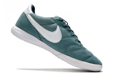 Men's Nike Premier 2 Sala IC Indoor & Futsal Low-Tops Football Shoes - Blue/White/Black