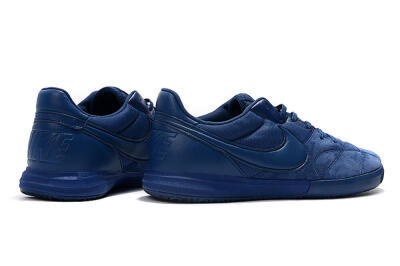 Men's Nike Premier 2 Sala IC Indoor & Futsal Low-Tops Football Shoes - Blue/Blue