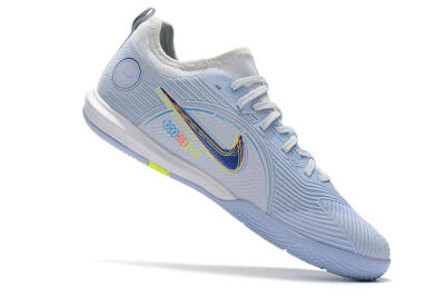 Men's Nike Mercurial Vapor 14 Pro IC Indoor & Futsal Low-Tops Football Shoes - White/Blue/Yellow