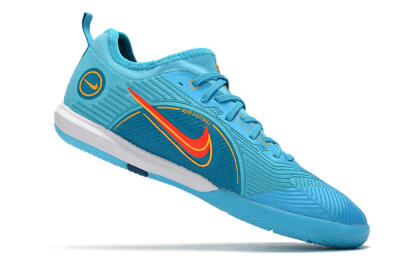 Men's Nike Mercurial Vapor 14 Pro IC Indoor & Futsal Low-Tops Football Shoes - Blue/Red/Yellow