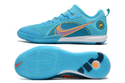 Men's Nike Mercurial Vapor 14 Pro IC Indoor & Futsal Low-Tops Football Shoes - Blue/Red/Yellow