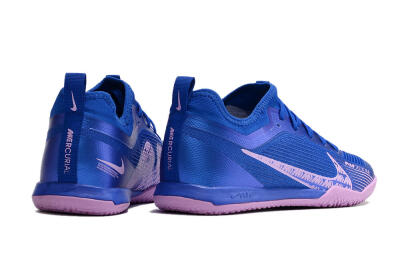 Men's Nike Air Zoom Mercurial Vapor 15 Pro IC Indoor & Futsal Low-Tops Football Shoes - Blue/Pink