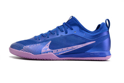 Men's Nike Air Zoom Mercurial Vapor 15 Pro IC Indoor & Futsal Low-Tops Football Shoes - Blue/Pink