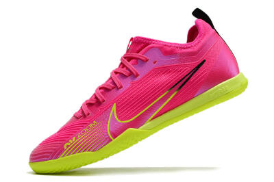 Men's Nike Air Zoom Mercurial Vapor 15 Pro IC Indoor & Futsal Low-Tops Football Shoes - Pink/Yellow/Black