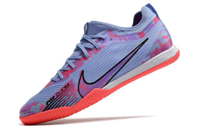 Men's Nike Air Zoom Mercurial Vapor 15 Pro IC Indoor & Futsal Low-Tops Football Shoes - Blue/Purple/Red