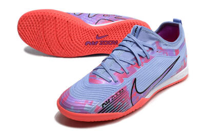 Men's Nike Air Zoom Mercurial Vapor 15 Pro IC Indoor & Futsal Low-Tops Football Shoes - Blue/Purple/Red