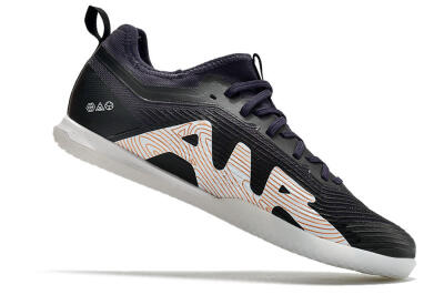 Men's Nike Air Zoom Mercurial Vapor 15 Pro IC Indoor & Futsal Low-Tops Football Shoes - Black/Gold/White