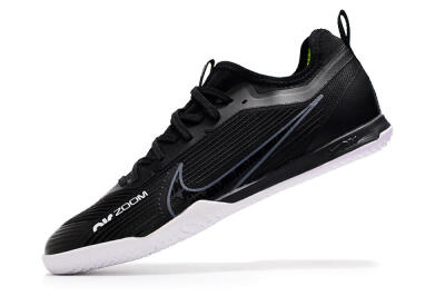 Men's Nike Air Zoom Mercurial Vapor 15 Pro IC Indoor & Futsal Low-Tops Football Shoes - Black/White/Yellow