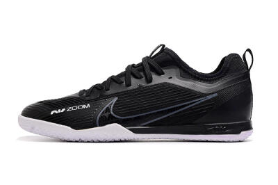 Men's Nike Air Zoom Mercurial Vapor 15 Pro IC Indoor & Futsal Low-Tops Football Shoes - Black/White/Yellow