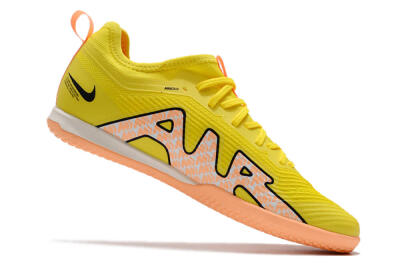 Men's Nike Air Zoom Mercurial Vapor 15 Pro IC Indoor & Futsal Low-Tops Football Shoes - Yellow/Pink/Black