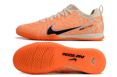 Men's Nike Air Zoom Mercurial Vapor 15 Pro IC Indoor & Futsal Low-Tops Football Shoes - Orange/Purple/Black