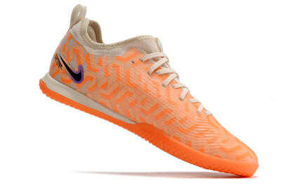 Men's Nike Air Zoom Mercurial Vapor 15 Pro IC Indoor & Futsal Low-Tops Football Shoes - Orange/Purple/Black