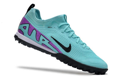 Men's Nike Air Zoom Mercurial Vapor 15 Pro TF Artificial Turf Low-Tops Football Shoes - Blue/Black/Purple