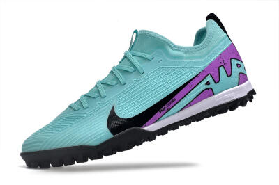 Men's Nike Air Zoom Mercurial Vapor 15 Pro TF Artificial Turf Low-Tops Football Shoes - Blue/Black/Purple