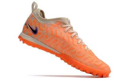 Men's Nike Air Zoom Mercurial Vapor 15 Pro TF Artificial Turf Low-Tops Football Shoes - Orange/Purple/Black