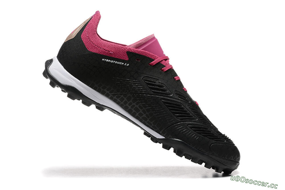 Men's Adidas Predator Elite 24 TF Artificial Turf Low-Tops Football Shoes - Black/White/Red 4