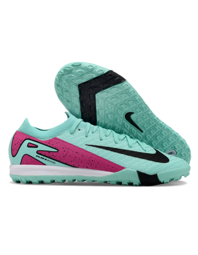 Men's Nike Air Zoom Mercurial Vapor 16 Elite TF Artificial Turf Low-Tops Football Shoes - Jade/Red/Black