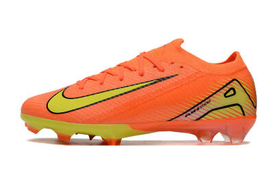 Unisex Nike Air Zoom Mercurial Vapor 16 Elite FG Firm Ground Low-Tops Football Boots - Orange/Yellow/Black