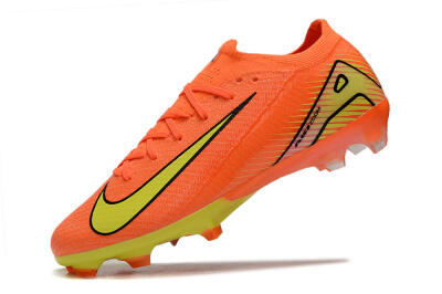 Unisex Nike Air Zoom Mercurial Vapor 16 Elite FG Firm Ground Low-Tops Football Boots - Orange/Yellow/Black