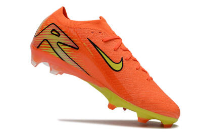 Unisex Nike Air Zoom Mercurial Vapor 16 Elite FG Firm Ground Low-Tops Football Boots - Orange/Yellow/Black