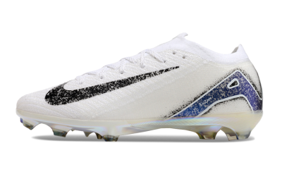 Men's Nike Air Zoom Mercurial Vapor 16 Elite FG Firm Ground Low-Tops Football Boots - White/Black/Blue/Gold