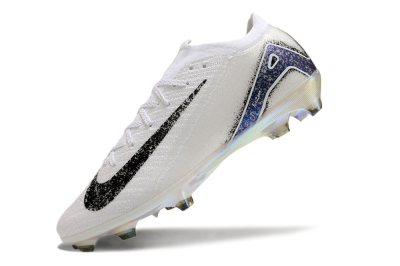 Men's Nike Air Zoom Mercurial Vapor 16 Elite FG Firm Ground Low-Tops Football Boots - White/Black/Blue/Gold
