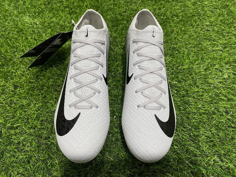 Men's Nike Air Zoom Mercurial Vapor 16 Elite FG Firm Ground Low-Tops Football Boots - White/Black/Blue/Gold