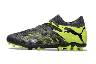 Men's Puma Future Ultimate MG Multi Ground Low-Tops Football Boots - Black/Yellow