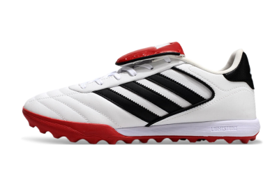 Men's Adidas Copa Gloro 2 TF Artificial Turf Low-Tops Football Shoes - White/Black/Red