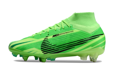 Men's Nike Air Zoom Mercurial Superfly 9 Elite SG Soft Ground High-Tops Football Boots - Yellow/Black/Silver
