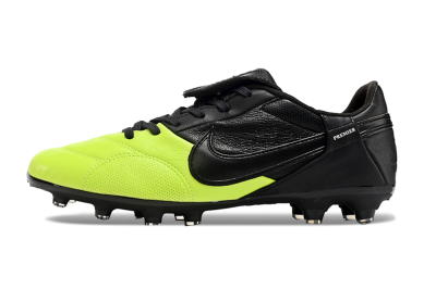 Men's Nike The Premier 3 FG Firm Ground Low-Tops Football Boots - Yellow/Black/White