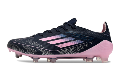 Men's Adidas F50 Elite FG Firm Ground Low-Tops Football Boots - Blue/Pink
